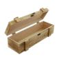 Preview: Weinkiste "Rustikal" aus Holz, Geschenkbox für 1 Flasche Wein