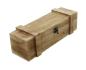 Preview: Weinkiste "Rustikal" aus Holz, Geschenkbox für 1 Flasche Wein