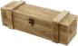 Preview: Weinkiste "Rustikal" aus Holz, Geschenkbox für 1 Flasche Wein