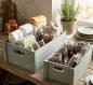 Preview: 2 Universalkisten aus Holz, grün, Aufbewahrungsbox, Geschenkbox
