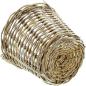 Preview: Pflanzkorb "Rattan" klein, Ø 30x23 cm Blumentopf, Pflanztopf, Pflanzkübel für Draußen, Blumenkübel