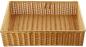 Preview: Auslagekorb aus Poly-Rattan, 60x40 cm, Regalkorb, Brotkorb, Schrankkorb