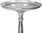 Preview: Dekosäule "Silber" aus Metall, 78cm hoch, Antik Look, XXL Kerzenständer, Metallsäule, Blumensäule, Beistelltisch, Windlichtsäule