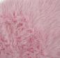 Preview: Kunstfell "Softpink" rosa, 65x90 cm, Dekofell, Teppich, Sitzauflage