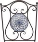 Preview: Metall Klappstuhl "Mare" mit Stein Mosaik im Antik Design, Gartenstuhl
