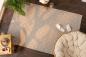 Preview: Indoor & Outdoor Teppich "Beige" aus recyceltem Polypropylen, 120x180 cm, wetterfest für Garten, Balkon & Terrasse
