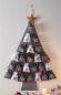 Preview: Adventskalender 'Tannenbaum' aus Filz zum Befüllen, DIY Weihnachtskalender