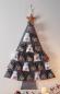Preview: Adventskalender "Tannenbaum" aus Filz zum Befüllen, DIY Weihnachtskalender
