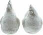 Preview: Deko-Figur "Huhn & Hahn", 2er Set, Figurenset aus Terracotta im Shabby-Look