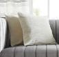 Preview: Kissenhülle 'Offwhite', 2er Set, 45x45 cm, weicher Kissenbezug für Sofa, Couch