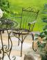 Preview: Bistrostuhl "Flair" aus Metall, Antikoptik, Balkon & Gartenstuhl, Terrassenmöbel