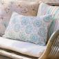 Preview: Kissenhülle "Light Living" creme mit Alloverprint, 50x30 cm Kissenbezug