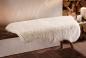 Preview: Kunstfell "Lamm" in beige, 60x90 cm, Dekofell, Teppich, Sitzauflage