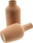 Preview: 2x Vase "Flasche" aus Terracotta, Blumenvase in Flaschenform, Dekovase für Trockenblumen