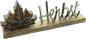 Preview: Schriftzug "Herbst" aus Mango Holz & Aluminium, 35 cm breit, Herbstdeko, Dekobuchstaben