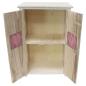 Preview: kleine Kommode "Landherz" aus Holz, weiß gekalkt, 51x31x78 cm, Flurkommode, Schrank, Nachtschrank