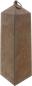 Preview: Kerzenhalter "Rostlaterne" aus Metall, 40 cm hoch, Gartenlaterne mit Echtrost Finish, Windlicht, Laterne