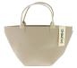 Preview: Tasche "Shopping" aus Filz in beige, große Einkaufstasche, Filztasche, Shopper, Tragetasche
