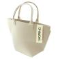 Preview: Tasche "Shopping" aus Filz in beige, große Einkaufstasche, Filztasche, Shopper, Tragetasche