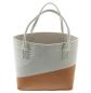 Preview: Tasche "Beige" aus Filz, bedruckt, große Einkaufstasche, Filztasche, Shopper, Tragetasche