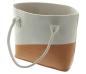Preview: Tasche "Beige" aus Filz, bedruckt, große Einkaufstasche, Filztasche, Shopper, Tragetasche