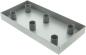 Preview: Kerzentablett "Grey" aus Metall + 6 magnetische Kerzenhalter für Stabkerzen & Tafelkerzen, Kerzenboard, Lichterboard
