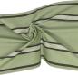Preview: Tischläufer "Salvia verde" aus Baumwolle, 40x140 cm, grün, Tischband, Mitteldecke