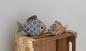 Preview: 2x Dekofigur "Fisch" aus Holz, maritime Deko, bunt, 7 + 9 cm hoch, Dekofische, Figur, Fischfigur