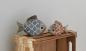 Preview: 2x Dekofigur "Fisch" aus Holz, maritime Deko, bunt, 7 + 9 cm hoch, Dekofische, Figur, Fischfigur