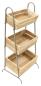 Preview: Kistenregal "Rustikal" mit 3 Kisten aus recyceltem Holz, Küchenregal, Obstregal, Gemüseregal, Standregal