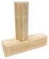 Preview: 2x Dekosäule "Rustikal" aus recyceltem Holz, 60 + 79 cm hoch, Holzsäule, Podest, Blumenständer