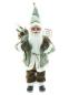 Preview: Dekofigur "Santa" 60 cm hoch, Deko Weihnachtsmann mit Schneeschuhen & Geschenke-Sack, Nikolaus, Santa Claus Figur