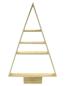 Preview: Dekotanne "Rustikal" aus recyceltem Holz, 78 cm hoch, Regal mit 4 Ebenen, Pyramide