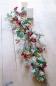 Preview: Girlande "Rote Beeren" 150 cm lang, aus biegsamen Kunststoff, Wanddeko, Fenstergirlande, Tischdeko