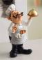 Preview: Dekofigur "Chefkoch Francois" aus Polyresin, 23 cm hoch, witzige Statue für Küche & Esszimmer