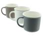 Preview: 3x Tasse "Coffee" Kaffeetassse aus Porzellan mit Spruch, große Kaffee Becher, 350 ml