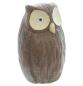 Preview: Dekofigur Eule "Mariella" aus Terracotta, 19 cm hoch, Dekoeule