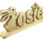 Preview: Schriftzug "Ostern" aus Holz, 40 cm breit, rustikal, Osterdeko, Deko Aufsteller, Holzbuchstaben