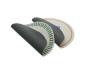 Preview: 2x Platzmatte "Italien" aus PVC, weiß / bunt, Ø 38 cm, Tischsets rund, Platzsets, Tischuntersetzer, Tischunterlage Esstisch