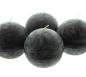 Preview: 4x Kugelkerze "Black" in schwarz, Ø ca. 8 cm, schwarze Kerzen, Wachs, Wachskerzen, Brenndauer 24 Stunden