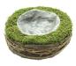 Preview: Pflanzer "Natur" Pflanzschale aus Moos, Weinreben & Weide, rund Ø 26 cm, Outdoor Blumentopf, Pflanztopf für Draußen, Garten Pflanzgefäß