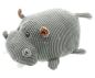 Preview: Türstopper "Hippo" aus Stoff, schwer, Türhalter Nilpferd, Boden Türpuffer, Türfeststeller Tier, Fensterstopper