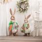 Preview: große Dekofigur "Frau Hase" 60 cm hoch, Osterhase, Osterdeko, Hasendeko