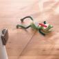 Preview: Türstopper "Frosch" für Glastüren, aus Stoff, schwer, lustiger Tür- & Fensterstopper, Boden Türkeil, Türpuffer flach