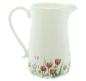 Preview: Dekovase "Häschen" aus Porzellan, glänzend, Tulpenvase 19 cm hoch, Blumenvase, Vase, Dekokanne