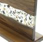 Preview: Messerblock magnetisch "Muscheln" Magnet-Messerhalter aus Holz (Akzazie), Epoxy & Muscheln, Magnetischer Messerblock ohne Messer