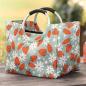 Preview: Kühltasche "Erdbeer" kleine Lunchtasche, tragbare Kühlbox, Isoliertasche, Thermotasche, Picknicktasche