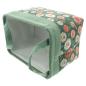 Preview: Stoffkorb "Blumen" bunt, 29x19x18 cm, Aufbewahrungskorb, Universalkorb, Tragekorb, Spielzeugkorb, Badkorb