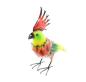 Preview: Dekovogel "Kakadu" aus Metall, bunt, witzige Dekofigur, Vogel 30 cm hoch, Sommer Deko für Innen, Vogeldeko, Vogelfigur