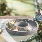 Preview: Dekoring "Grey" Zement in Beton Optik, weiß, Ø 35 cm, Betonring, Dekokranz, Tischkranz zum Dekorieren